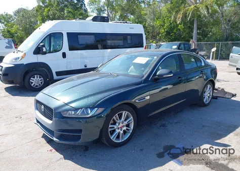 2017 Jaguar Xe 25T Premium from USA, damaged, VIN SAJAD4BG9HA962007